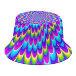 Abstract Dizzy Moving Optical Illusion Bucket Hat