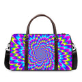 Abstract Dizzy Moving Optical Illusion Duffel Bag