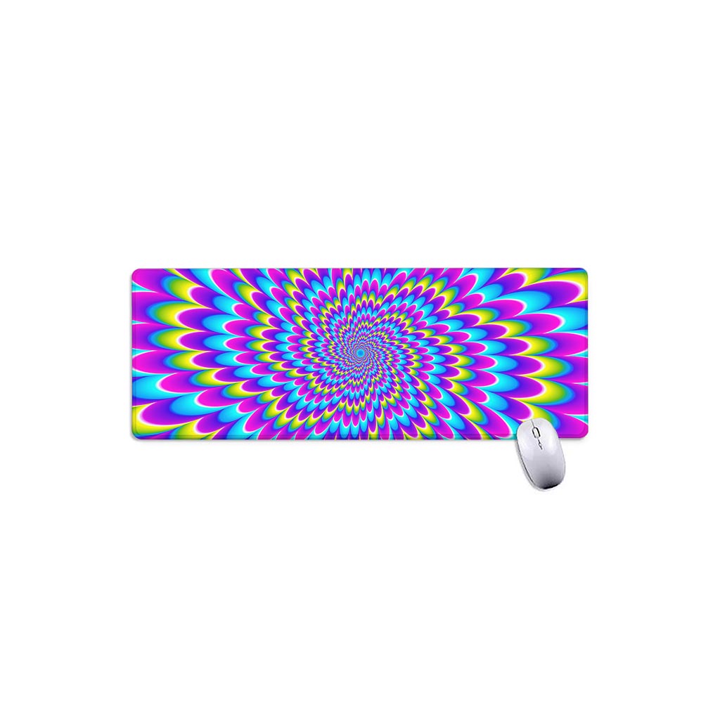 Abstract Dizzy Moving Optical Illusion Extended Mouse Pad