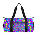 Abstract Dizzy Moving Optical Illusion Gym Bag
