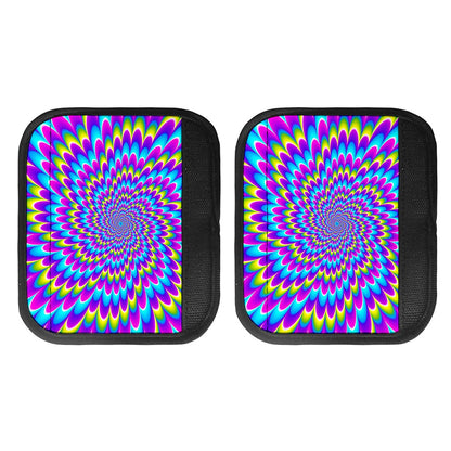 Abstract Dizzy Moving Optical Illusion Handle Covers