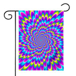Abstract Dizzy Moving Optical Illusion House Flag