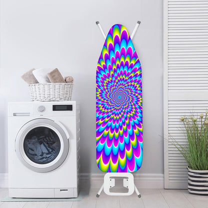 Abstract Dizzy Moving Optical Illusion Ironing Board Cover