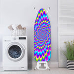 Abstract Dizzy Moving Optical Illusion Ironing Board Cover