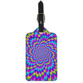 Abstract Dizzy Moving Optical Illusion Luggage Tag