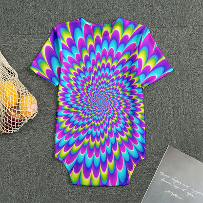 Abstract Dizzy Moving Optical Illusion Men's Bodysuit