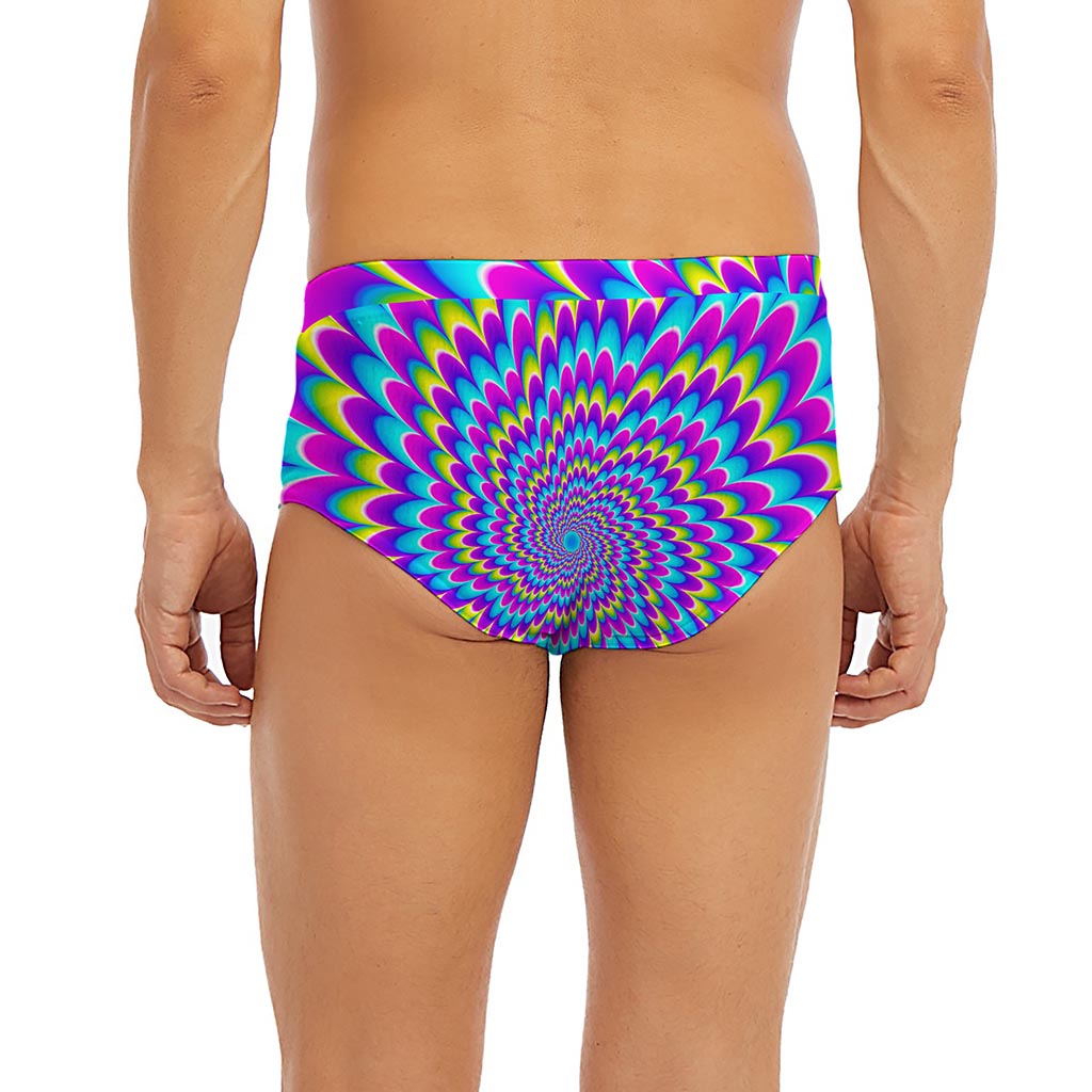 Abstract Dizzy Moving Optical Illusion Men's Briefs