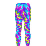Abstract Dizzy Moving Optical Illusion Men's leggings