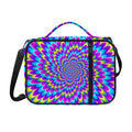 Abstract Dizzy Moving Optical Illusion Shoulder Strap Bible Bag
