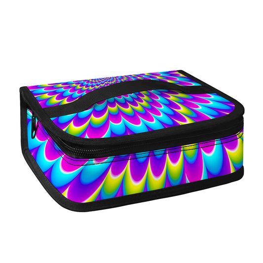 Abstract Dizzy Moving Optical Illusion Small Lunch Bag