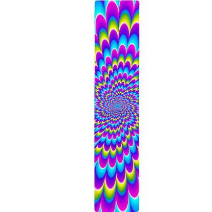 Abstract Dizzy Moving Optical Illusion Table Runner