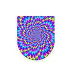 Abstract Dizzy Moving Optical Illusion Toilet Lid Cover