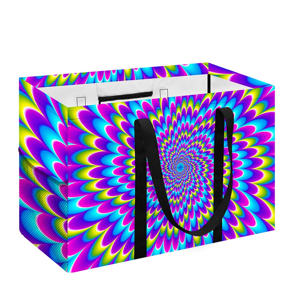 Abstract Dizzy Moving Optical Illusion Utility Tote Bag