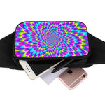 Abstract Dizzy Moving Optical Illusion Waist Bag
