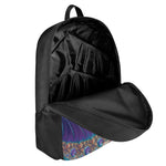 Abstract Fractal Print 17 Inch Backpack