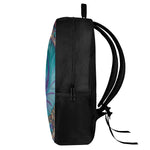 Abstract Fractal Print 17 Inch Backpack