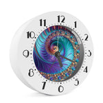 Abstract Fractal Print Alarm Clock