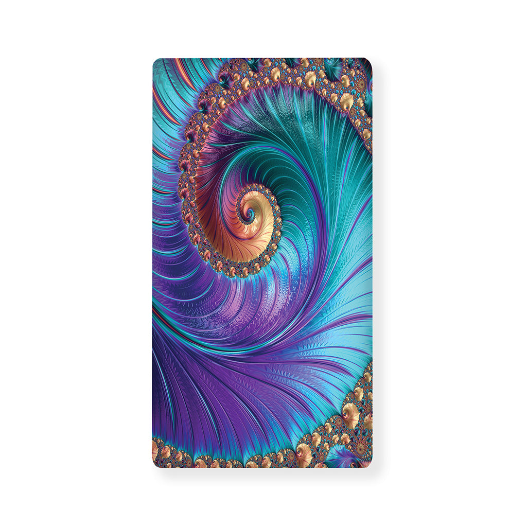 Abstract Fractal Print Baby Crib Sheet