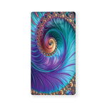 Abstract Fractal Print Baby Crib Sheet