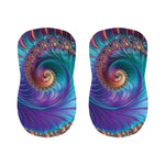 Abstract Fractal Print Bar Stool Covers