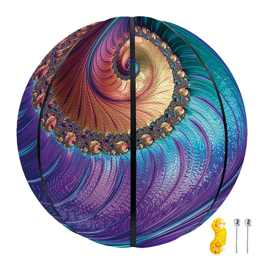 Abstract Fractal Print Basketball
