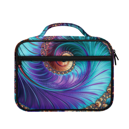 Abstract Fractal Print Briefcase Bible Bag