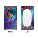 Abstract Fractal Print Changing Pad Cover