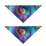 Abstract Fractal Print Dog Bandana