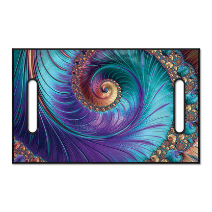 Abstract Fractal Print Golf Cart Seat Cover