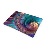 Abstract Fractal Print Pet Cooling Mat Cover