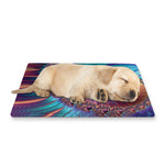 Abstract Fractal Print Pet Cooling Mat Cover