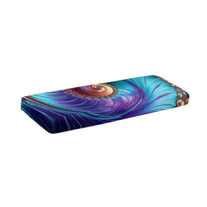 Abstract Fractal Print Piano Keyboard Cover
