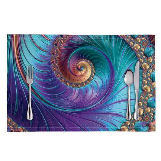 Abstract Fractal Print Placemat