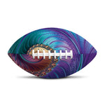 Abstract Fractal Print Rugby Ball