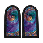 Abstract Fractal Print Skillet Handle Cover