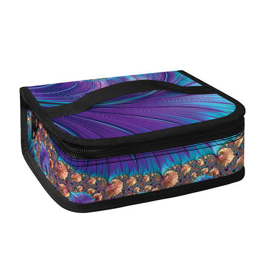 Abstract Fractal Print Small Lunch Bag