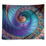 Abstract Fractal Print Tapestry
