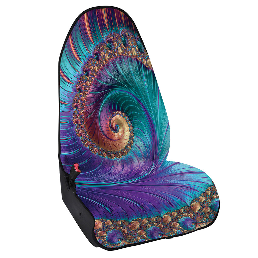Abstract Fractal Print Waterproof Car Seat Cover