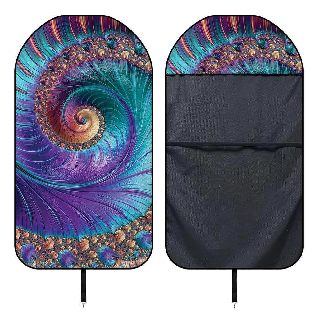 Abstract Fractal Print Waterproof Car Seat Cover