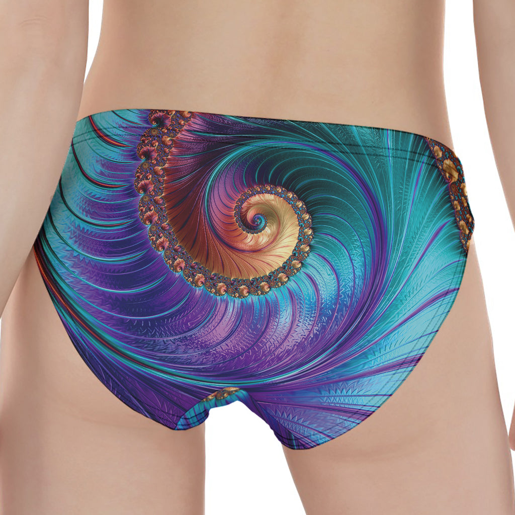 Abstract Fractal Print Women's Panties