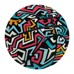 Abstract Funky Pattern Print Basketball