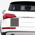 Abstract Funky Pattern Print Car Sticker