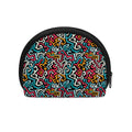 Abstract Funky Pattern Print Coin Purse