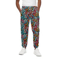 Abstract Funky Pattern Print Cotton Sweatpants