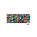 Abstract Funky Pattern Print Extended Mouse Pad