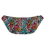 Abstract Funky Pattern Print Fanny Pack