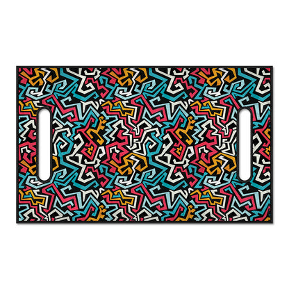 Abstract Funky Pattern Print Golf Cart Seat Cover