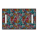 Abstract Funky Pattern Print Golf Cart Seat Cover