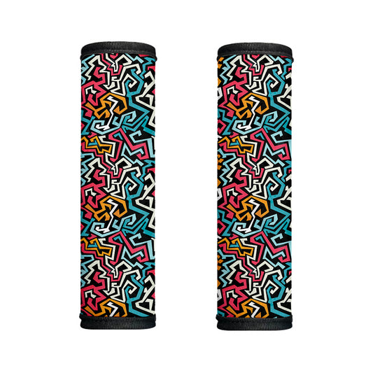 Abstract Funky Pattern Print Handle Covers