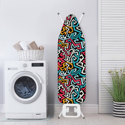 Abstract Funky Pattern Print Ironing Board Cover